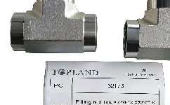 Запасные части для привода верхнего ротора TESCO — гидравлический тройник, PN 362, модель 12FNTP × 12FNTP × 12FNTP